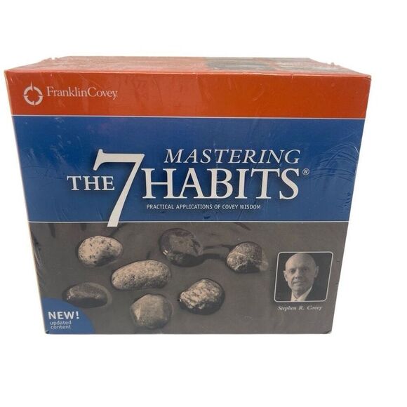 Franklin Covey “Mastering The 7 Habits” 12-CD Set NIB - Stephen R. Covey - Picture 1 of 7